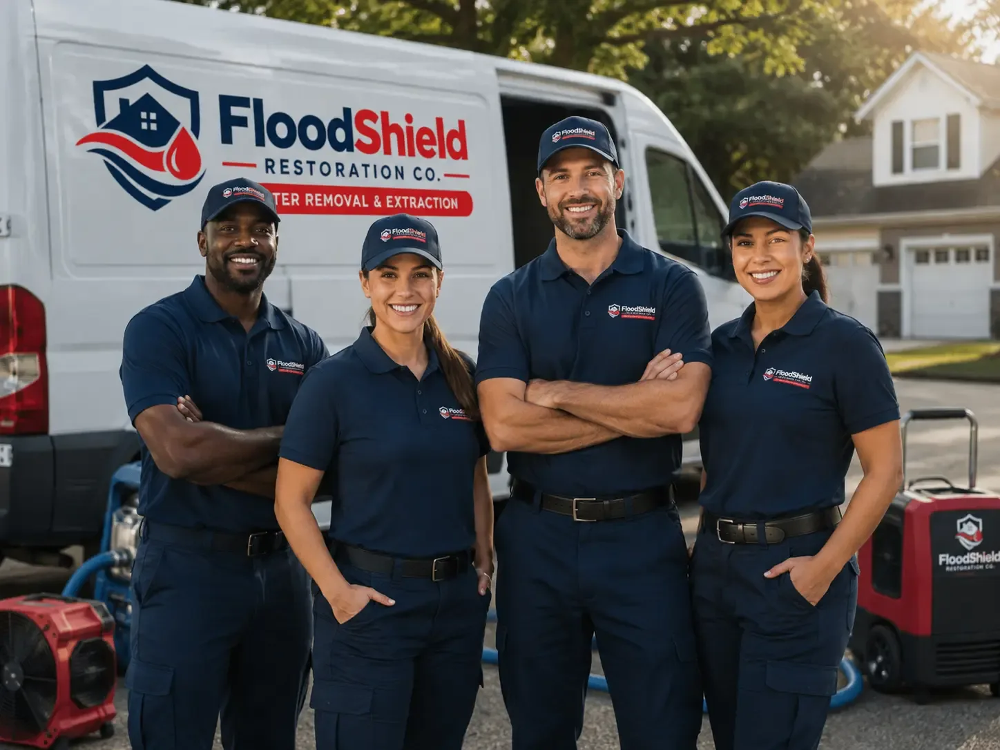 Flood Damage Restoration company in Providence Forge, VA